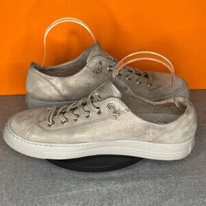 Paul‎ Green Hadley Sneaker No Tie Slip On Grey Glitter Metallic AU 7.5 US 10